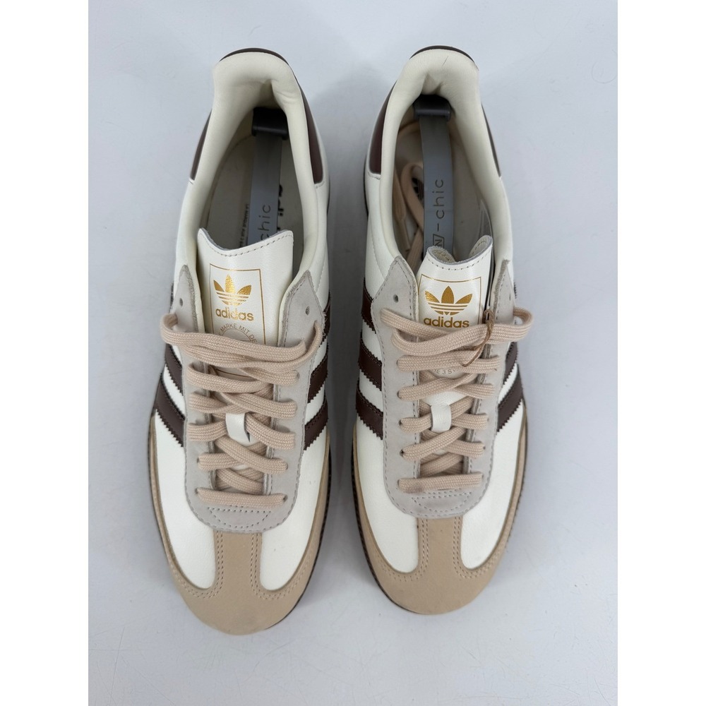 NWT adidas Samba OG Mens 11 Off White Earth Strata JI1991 Sneakers Blokecore - Picture 11 of 13